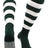 TCK Dark Green/White / X-Large Striped Rugby Socks