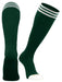 TCK Dark Green/White / X-Small Prosport Tube Socks Striped