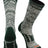 TCK Dark Green / X-Large Sports Heathered Crew Socks