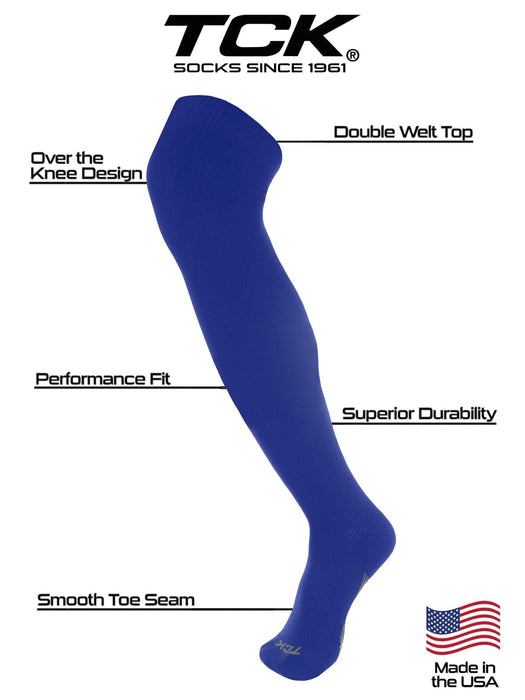 TCK Dugout Over the Knee Baseball Socks | Elite Athletic Sock