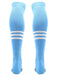TCK Dugout Striped Over the Knee Baseball Socks Pattern B