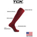 TCK Elite Performance Baseball Socks Dugout Solid Team Colors