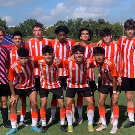 Elite Breaker Striped Socks: Extra Stretch for Shin Guards & Comfort