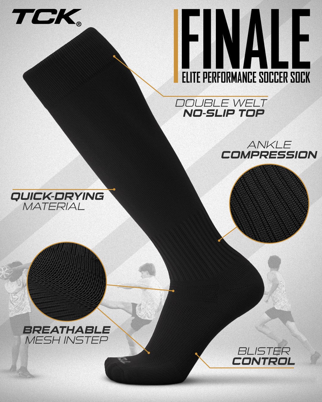 TCK Finale Soccer Socks