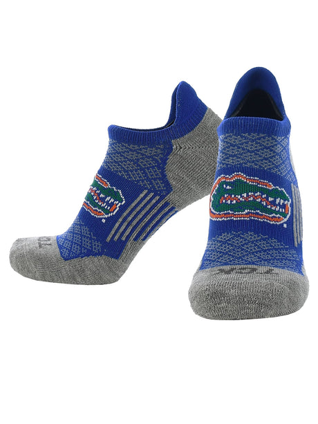 TCK Florida Gators / Large Florida Gator No Show Tour Socks