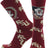 TCK Florida State Garnet/Gold / Large Florida State Seminoles Mayhem Crew Socks
