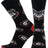 TCK Georgia Black/Red/White / Large Georgia Bulldogs Mayhem Crew Socks
