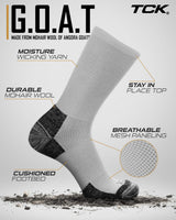 TCK GOAT Socks Crew Length