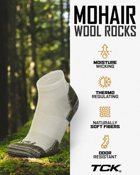 TCK GOAT Socks Quarter Length