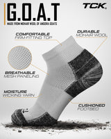 TCK GOAT Socks Quarter Length