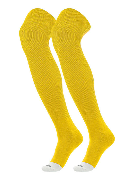 TCK Gold / Large Pro Plus Performance Long Sports Socks Over the Knee