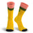 TCK Gold/Pink/Granite / Small On Point Pencil Crew Socks