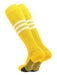 TCK Gold/White / Large Elite Performance Baseball Socks Dugout Pattern B
