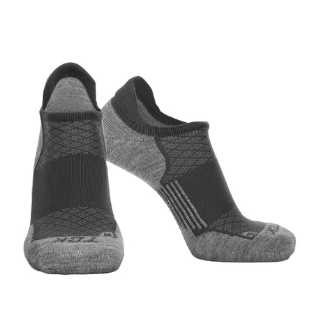 TCK Graphite/Grey / Small The Tour Golf Socks for Men and Women's No Show
