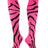 TCK Hot Pink/Black / Small TCK Sports Krazisox Zebra Stripe Socks