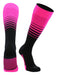 TCK Hot Pink/Black / X-Large Elite Soccer Socks Breaker