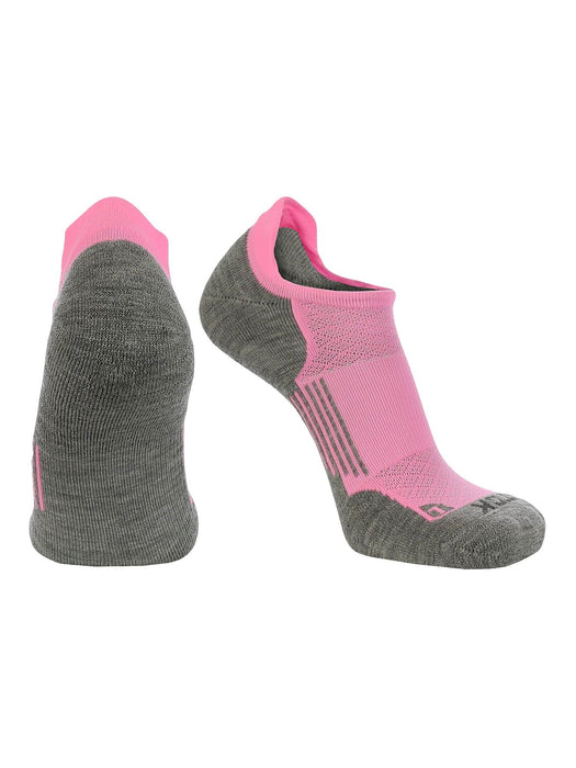 TCK Hot Pink/Grey / Small The Tour Golf Socks for Men and Women's No Show