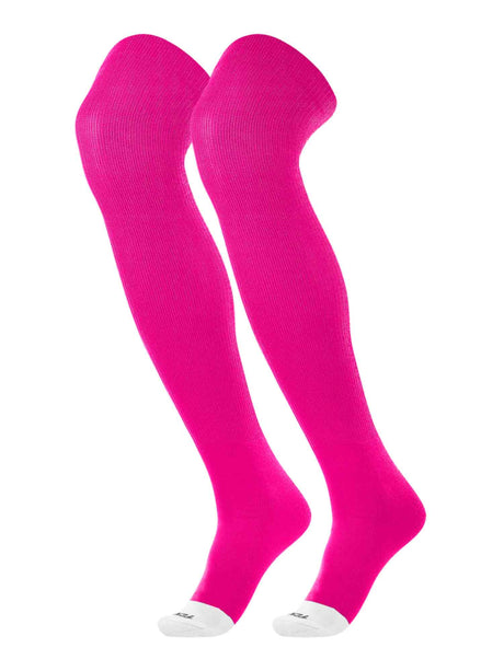 TCK Hot Pink / Large Prosport Over the Knee Athletic Socks