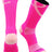 TCK Hot Pink/Pink / Large Pink Ribbon Awareness Socks Crew Length