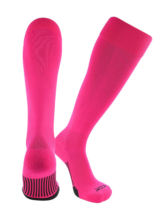 TCK Hot Pink / Small Elite Performance Baseball Socks Dugout Solid Team Colors