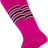 TCK Made in USA Dugout Series Accent Trim Striped Baseball Socks
