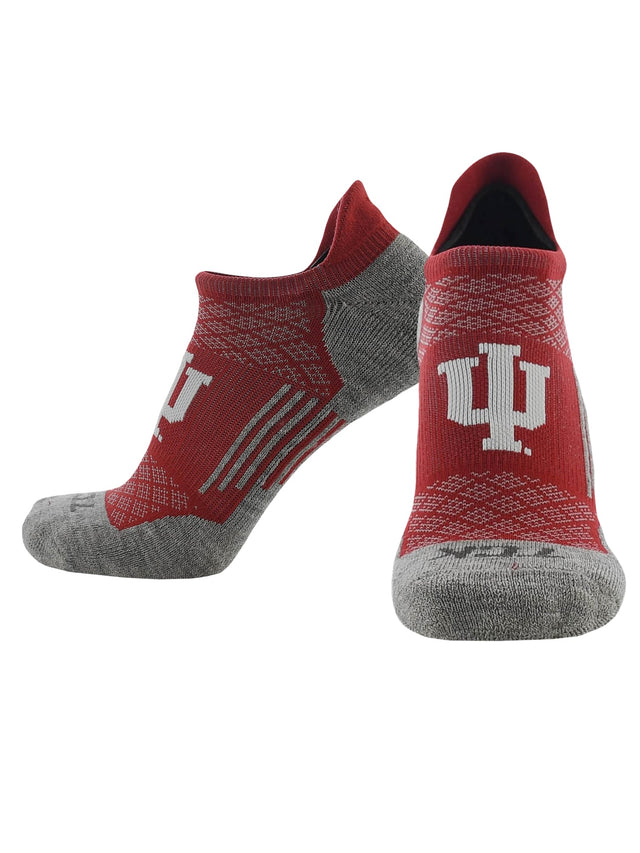 TCK Indiana Hoosiers / Large Indiana Hoosiers No Show Tour Socks