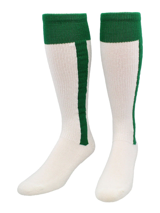 TCK Kelly Green / Small Classic 2-n-1 Softball and Baseball Stirrup Socks