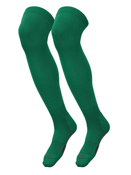 TCK Kelly Green / X-Large Gridiron Extra Tall Football Socks