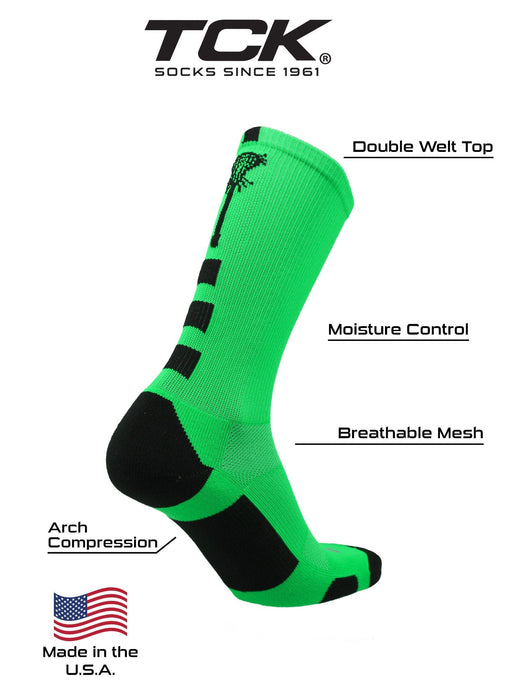 TCK Lacrosse Socks Midline Logo Crew