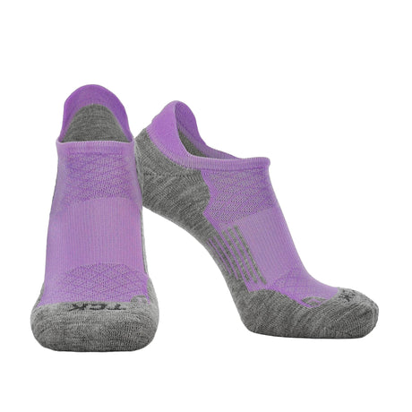 TCK Lavender/Grey / Small The Tour Golf Socks for Men and Women's No Show