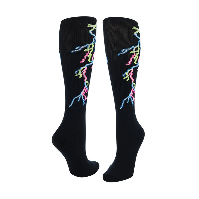 TCK Lightning Bolt Tube Socks