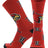 TCK Louisville Scarlet/Black/White / Large Louisville Cardinals Mayhem Crew Socks