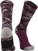 TCK Maroon Camo / Medium Elite Sports Socks Woodland Camo Crew