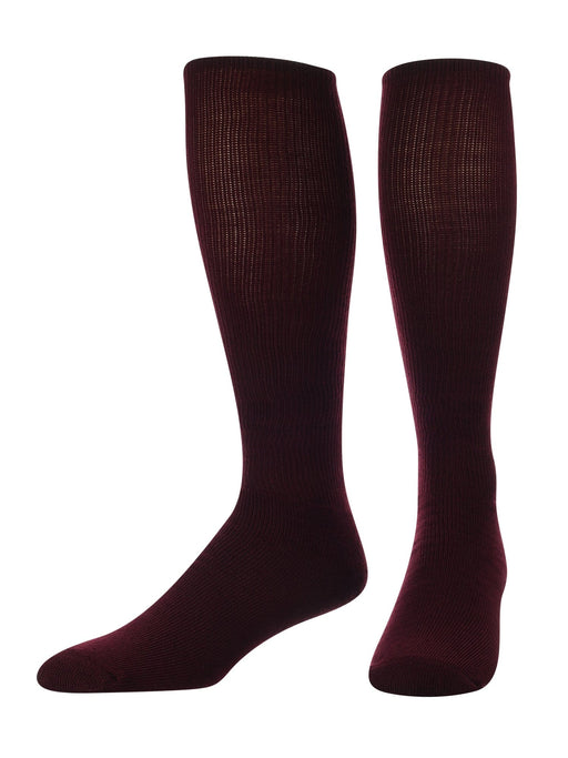 TCK Maroon / Large All-Sport Tube Socks