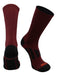 TCK Maroon / Large Elite Performance Sports Socks 2.0 Crew Length