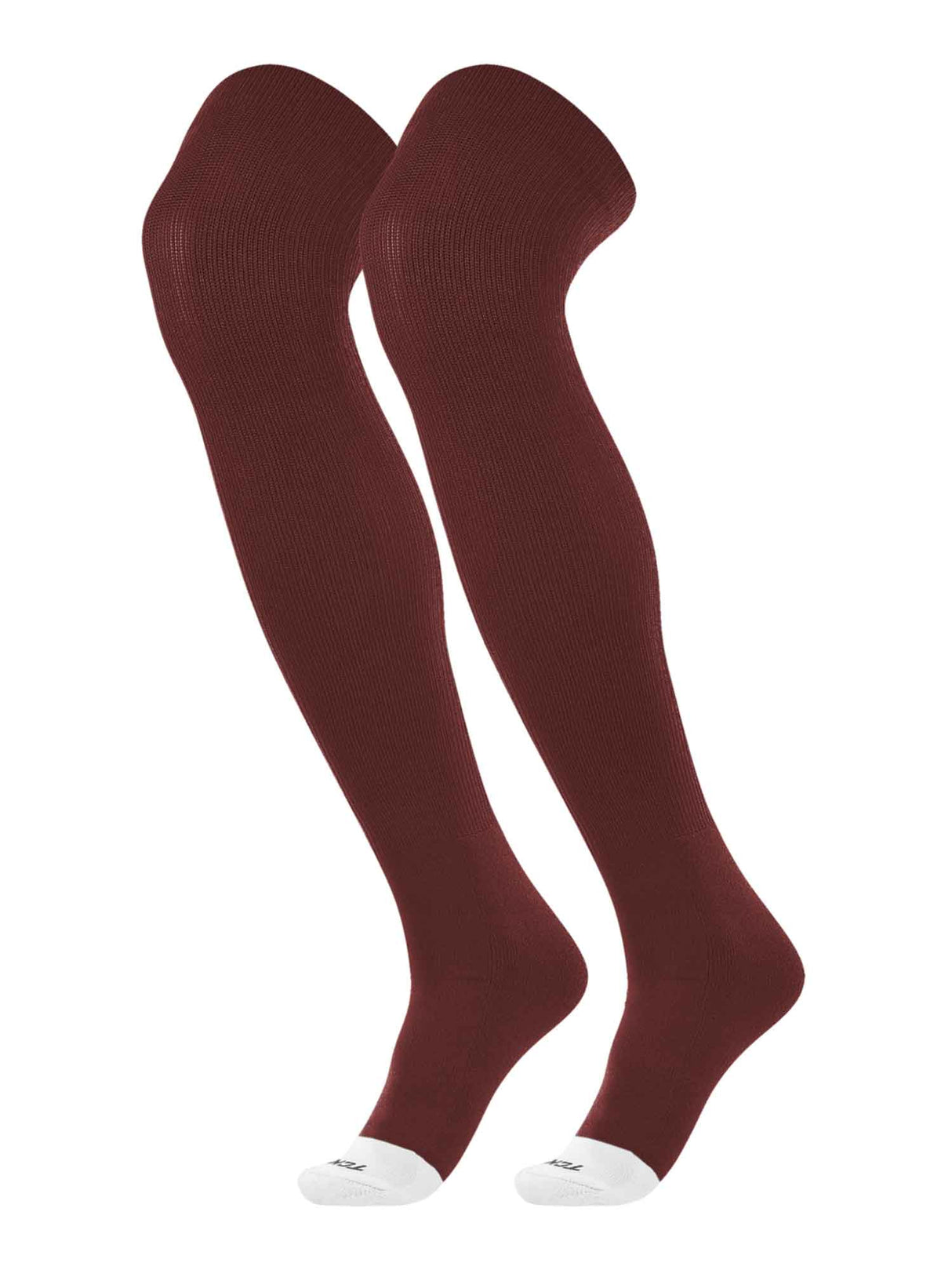 TCK Maroon / Large Prosport Over the Knee Athletic Socks