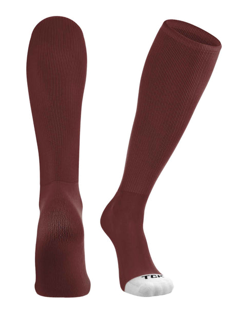 TCK Maroon / Large Prosport Tube Baseball Softball Socks