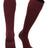 TCK Maroon / Medium European Soccer Socks Fold Down Top