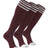 TCK Maroon/White 3-Pack / X-Small Prosport Trio Tube Socks