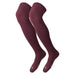 TCK Maroon / X-Large Dugout Over the Knee Baseball Socks | Elite Athletic Sock