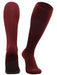TCK Maroon / X-Large Elite Performance Baseball Socks Dugout Solid Team Colors