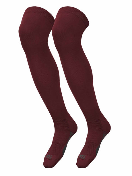 TCK Maroon / X-Large Gridiron Extra Tall Football Socks
