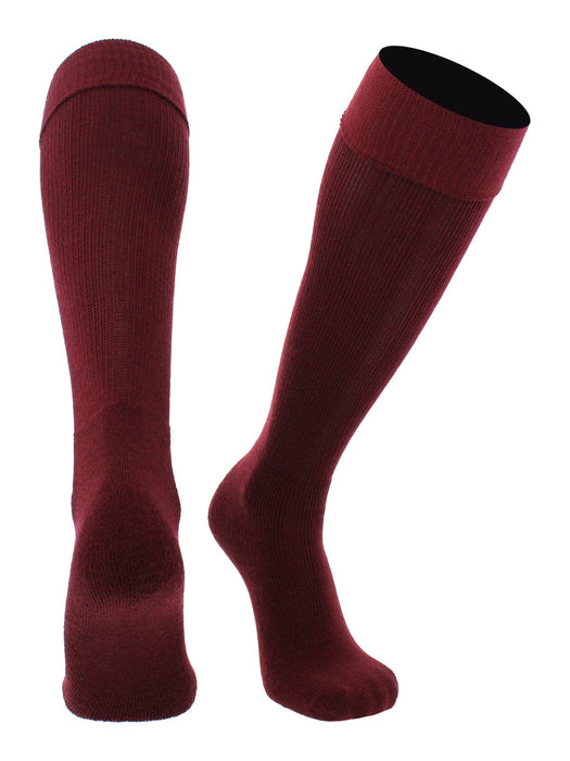 TCK Maroon / X-Large Multisport Tube Socks Adult Sizes