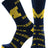 TCK Michigan Blue/Maize / Large Michigan Wolverines Mayhem Crew Socks
