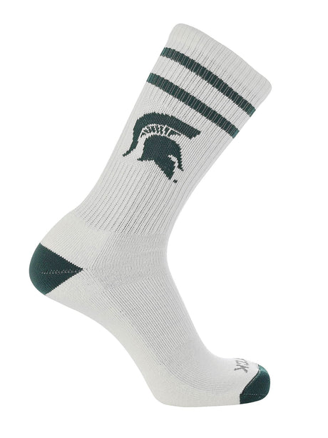 TCK Michigan State Spartans / Large Vintage Michigan State Spartans Socks NCAA Socks For Men and Womens Soft Cotton Sock