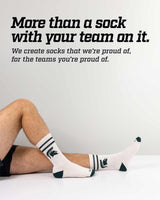TCK Michigan State Spartans | Vintage | NCAA Mens and Womens Soft Cotton Sock