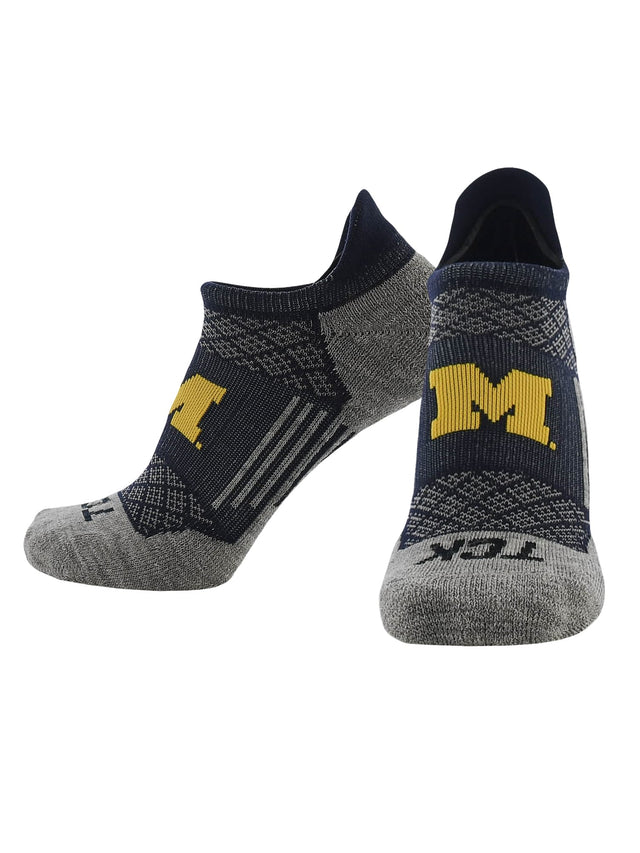 TCK Michigan Wolverines / Large Michigan Wolverines No Show Tour Socks