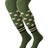 TCK Military Green/Vegas Gold/Black / Small TCK Freedom Dugout USA Made Stars & Stripes OTK Socks