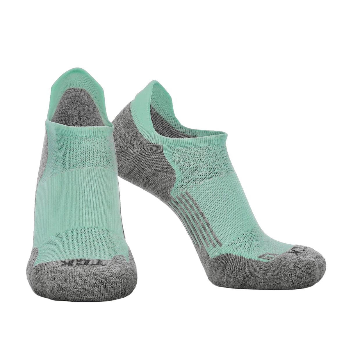 TCK Mint/Grey / Small The Tour Golf Socks for Men and Women's No Show