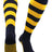 TCK Navy/Gold / Large Striped Rugby Socks